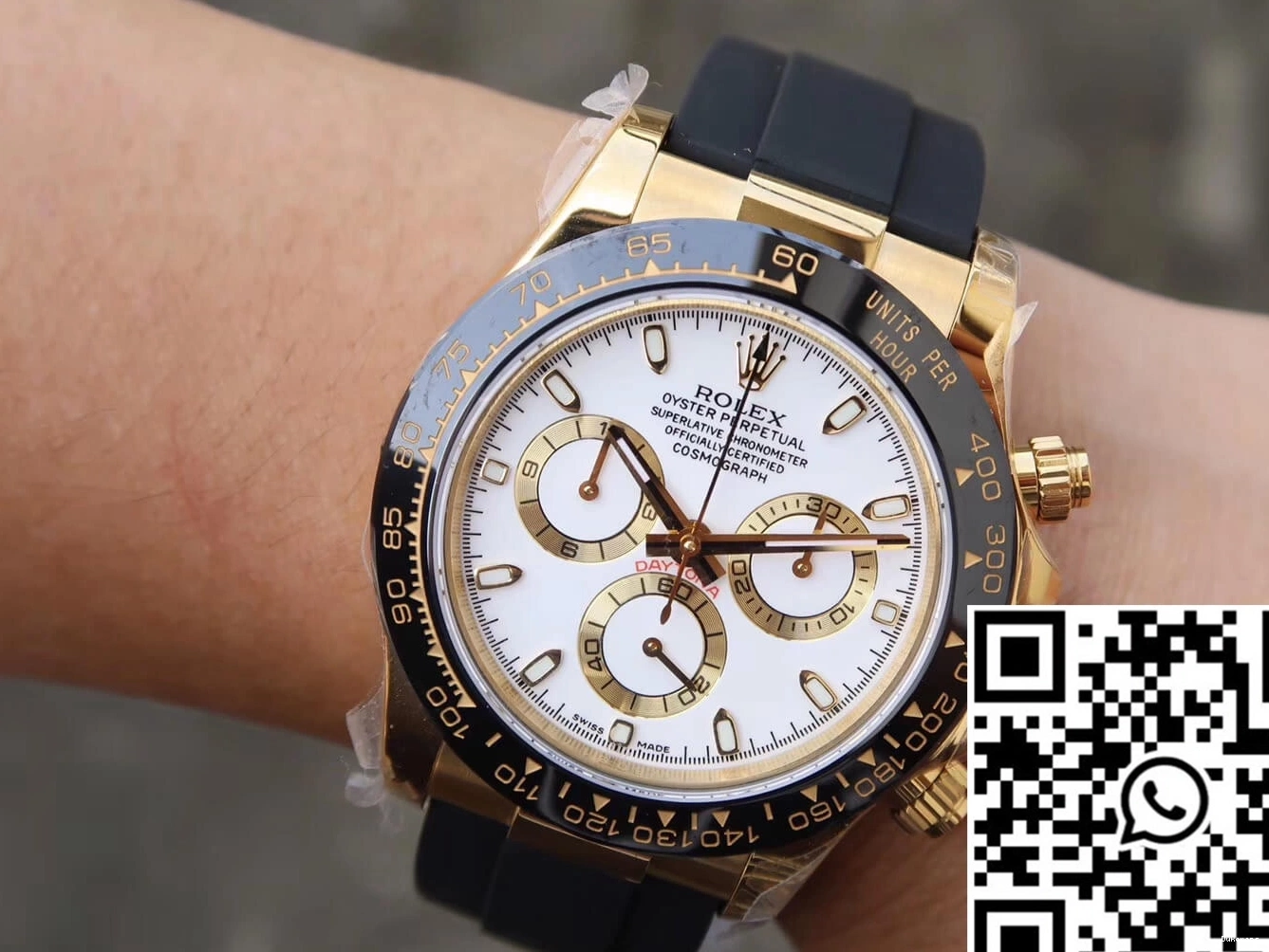 Vibrant 1089 Factory JH Rolex M116518ln-0041 Cosmograph White Dial Daytona 0724